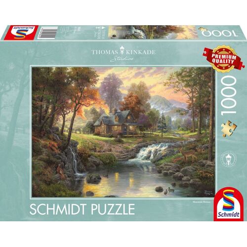 Schmidt Spiele - Holzhaus Am Bach 1000 Teile