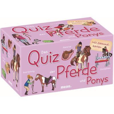 Pegasus Spiele Moses MOS90207 - Das Quiz der Pferde und Ponys Pegasus Spiele Moses MOS90207 - Das Quiz der Pferde und Ponys