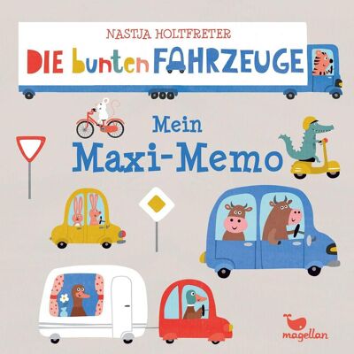 Magellan Verlag Buch - Die bunten Fahrzeuge: Mein Maxi-Memo - Memory Game Magellan Verlag Buch - Die bunten Fahrzeuge: Mein Maxi-Memo - Memory Game
