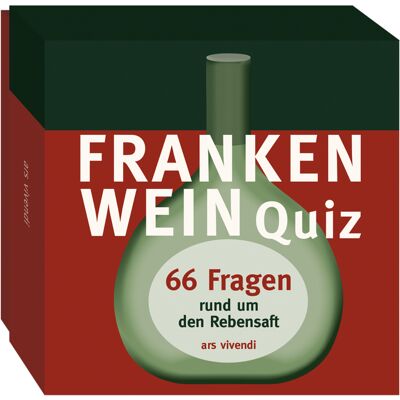 Ars Vivendi Frankenwein-Quiz - 66 Fragen - Buch Ars Vivendi Frankenwein-Quiz - 66 Fragen - Buch