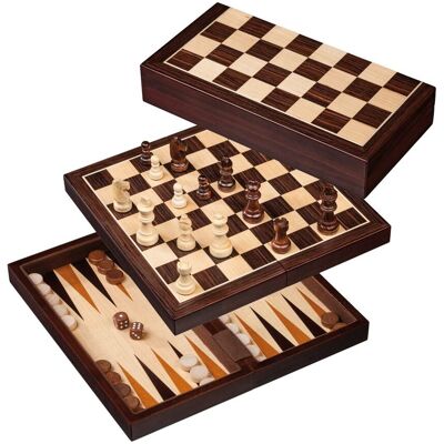 Philos 2516 - Schach-Backgammon-Dame-Set Holz Feld 30 Mm Philos 2516 - Schach-Backgammon-Dame-Set Holz Feld 30 Mm