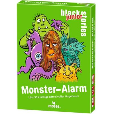 moses Verlag GmbH Black Stories Junior Monster-Alarm - Spiel moses Verlag GmbH Black Stories Junior Monster-Alarm - Spiel