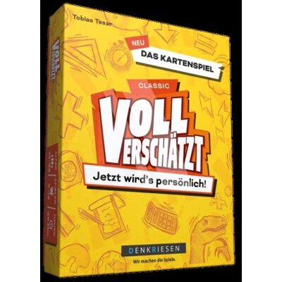 D&R DENKRIESEN GmbH Denkriesen - Voll Verschätzt Classic Edition - 'Jetzt Wird'S Persönlich!' Das Kartenspiel D&R DENKRIESEN GmbH Denkriesen - Voll Verschätzt Classic Edition - 'Jetzt Wird'S Persönlich!' Das Kartenspiel