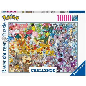 Ravensburger Spieleverlag Ravensburger Puzzle 1000 Teile Challenge Pokémon - Alle 150 Pokémon Der 1. Generation Als Herausforderndes Puzzle Für Erwachsene Und Kinder Ab 14 Jahren