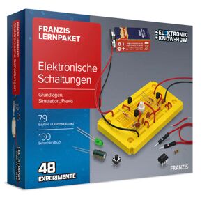 Franzis Verlag GmbH Lernpaket Elektronische Schaltungen 79 Bauteile Und Laborsteckboard