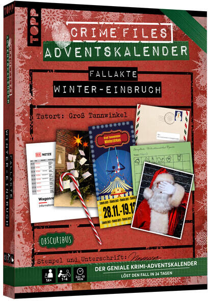 Crime Files Adventskalender 2025 Crime Files Adventskalender 2025