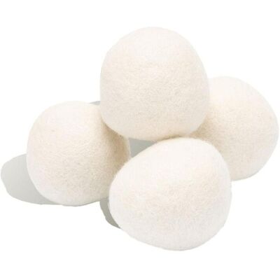 Io Nova - Trocknerbälle aus Wolle - 4er Set - ø 7 cm - Dryer balls Io Nova - Trocknerbälle aus Wolle - 4er Set - ø 7 cm - Dryer balls