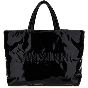 SAINT LAURENT Maxi-Lacktasche - male - Schwarz - U