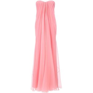 ALEXANDER MCQUEEN Drapiertes Kleid - female - Rosa - 40 IT