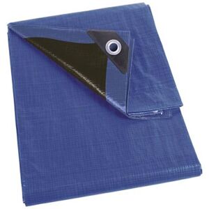 Abdeckplane, blau/schwarz, super stark, 10 x 12 m Abdeckplane, blau/schwarz, super stark, 10 x 12 m