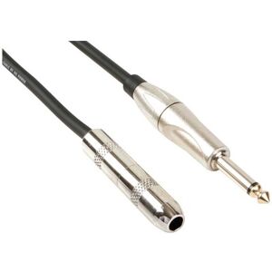 PROFESSIONELLES AUDIOKABEL, 6.35mm MONO-KLINKENSTECKER AUF 6.35mm MONO-KLINKENBUCHSE (5m) PROFESSIONELLES AUDIOKABEL, 6.35mm MONO-KLINKENSTECKER AUF 6.35mm MONO-KLINKENBUCHSE (5m)