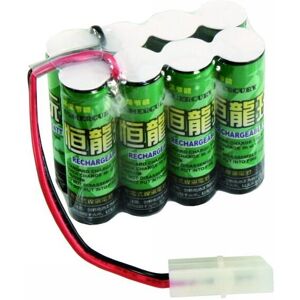 Akkupack - Würfel F2x4 - 9,6 Volt mit Tamiya-Buchse 1600mAh / 15,36Wh - Ni-MH Akkupack - Würfel F2x4 - 9,6 Volt mit Tamiya-Buchse 1600mAh / 15,36Wh - Ni-MH