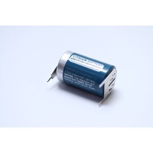 Ansmann - ER14250 - 1/2AA - 3,6 Volt 1200mAh Li-SOCl2 - Lithium Spezial-Batterie mit Printlötfahnen (+Pol=Einzelpin & -Pol=Doppelpin) Ansmann - ER14250 - 1/2AA - 3,6 Volt 1200mAh Li-SOCl2 - Lithium Spezial-Batterie mit Printlötfahnen (+Pol=Einzelpin & -Pol=Doppelpin)