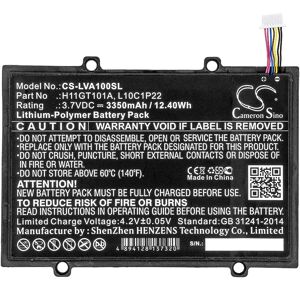 Ersatzakku - CS-LVA100SL - Lenovo A1 / 121500028 - 3,7 Volt 3350mAh Li-Polymer Ersatzakku - CS-LVA100SL - Lenovo A1 / 121500028 - 3,7 Volt 3350mAh Li-Polymer