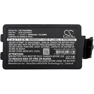 Ersatzakku - CS-THA300SL - TSC Alpha 3R / A3R-52048001 - 7,4 Volt 2600mAh Li-Ion