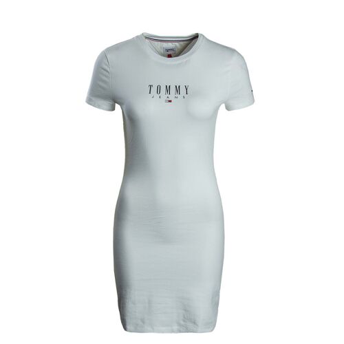 Tommy Jeans Damen Kleid – Lala 2 Bodycon – White,S,Weiß