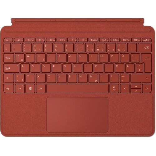 Surface Microsoft Surface Go Type Cover Tastatur mit Trackpad Poppy Red