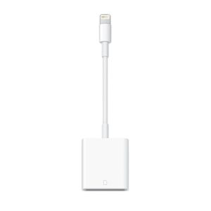 Apple Adapter von Lightning auf SD-Kartenleser für iPad/ iPhone, weiß