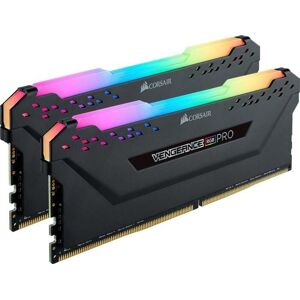 Corsair Vengeance RGB PRO schwarz DIMM Kit 16GB, DDR4-3200, CL16-18-18-36