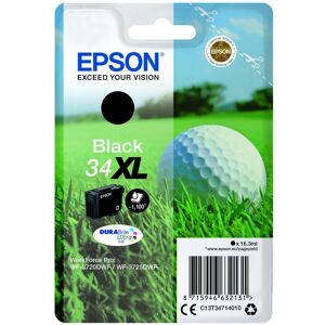 Epson Original 34XL Golfball Druckerpatrone schwarz 1.100 Seiten 16,3ml (C13T34714010)