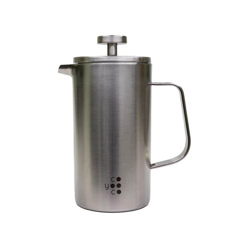 COYOOCO Frenchpress 350 ml Edelstahl gebürstet