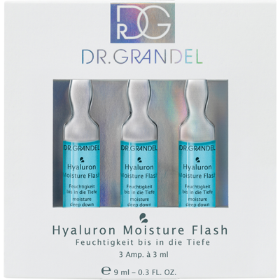 Dr Grandel Hyaluron Feuchtigkeitsampullen - Ampullen, Feuchtigkeitsspendende Pflege, 3x3mL Dr Grandel Hyaluron Feuchtigkeitsampullen - Ampullen, Feuchtigkeitsspendende Pflege, 3x3mL