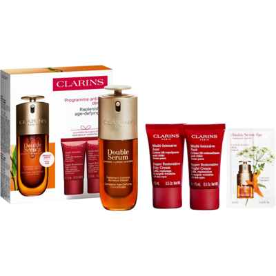 Clarins Doppelserum & Multi-Intensive Set – Anti-Aging Pflege Clarins Doppelserum & Multi-Intensive Set – Anti-Aging Pflege