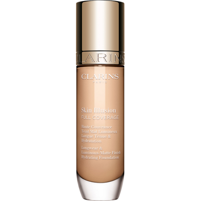 Clarins Skin Illusion Vollabdeckung Foundation - Hydratisierend, langlebig, Matt-Optik Clarins Skin Illusion Vollabdeckung Foundation - Hydratisierend, langlebig, Matt-Optik