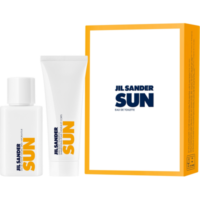 Jil Sander Sun Set = EdT Nat. Spray 75 ml + Shower Gel 75 ml 2 Artikel im Set Jil Sander Sun Set = EdT Nat. Spray 75 ml + Shower Gel 75 ml 2 Artikel im Set