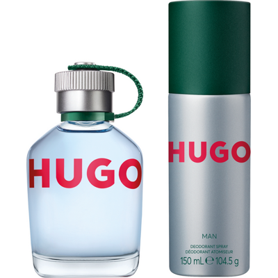 Hugo Boss Hugo Man Set = EdT Nat. Spray 75 ml + Deodorant Spray 150 ml 2 Artikel im Set Hugo Boss Hugo Man Set = EdT Nat. Spray 75 ml + Deodorant Spray 150 ml 2 Artikel im Set