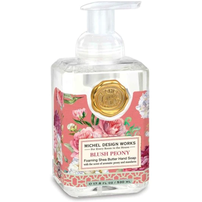 Michel Design Works Foaming Hand Soap Blush Peony 0.53 l Michel Design Works Foaming Hand Soap Blush Peony 0.53 l
