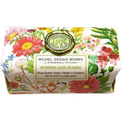 Michel Design Works Bath Soap Poppies and Posies 0.245 kg Michel Design Works Bath Soap Poppies and Posies 0.245 kg