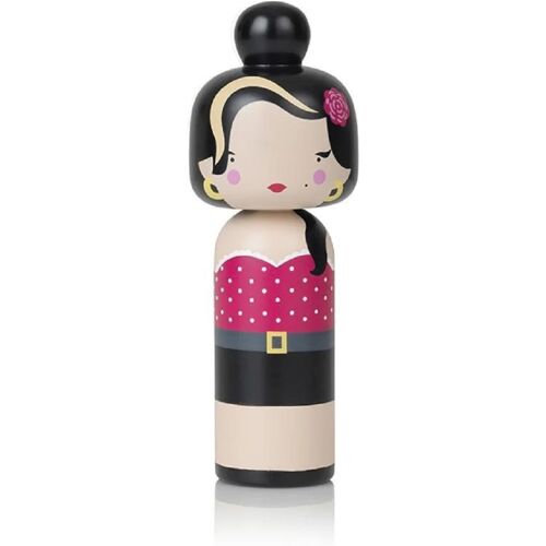 Lucie Kaas SKETCH INC Kokeshi Holzfigur - Amy - Höhe 16,5 cm