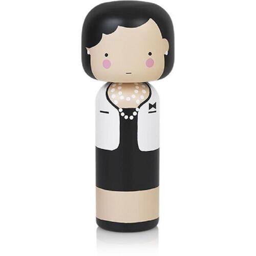 Lucie Kaas SKETCH INC Kokeshi Holzfigur - Coco - Höhe 14,5 cm