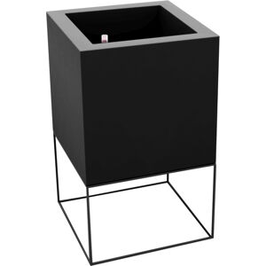 Vondom VELA CUBE Pflanzengefäß mit Selbstbewässerung - schwarz - 60x60x100 cm