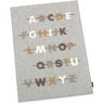 Hey-SIGN ABC Lern-Steck-Spiel - Steckbares Buchstabenpuzzle - erde - 50x70x1 cm