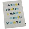 Hey-SIGN ABC Lern-Steck-Spiel - Steckbares Buchstabenpuzzle - wasser - 50x70x1 cm