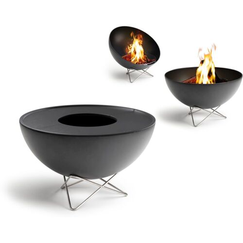 höfats BOWL 57 Plancha-Grillset tief - schwarz - Set