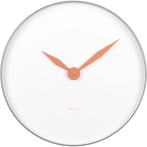 Karlsson Albatross Wanduhr - grey - Ø 50 cm - Tiefe 5,5 cm