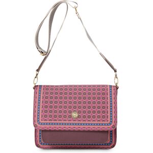 Pip Studio Clover Schultertasche - pink - 25x7x20cm