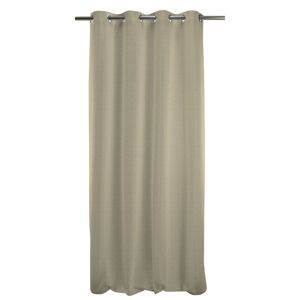 Apelt Basic Easy Ösen-Vorhang - taupe - 122x245 cm