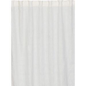 Linum WEST Vorhang mit Faltenband - 2er-Pack - weiß I01 - 2 Vorhänge à 140x290 cm