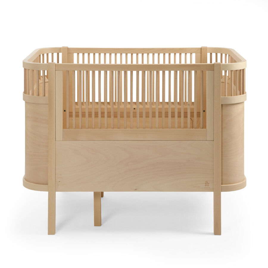 Sebra Baby & Junior Kinderbett - höhenverstellbar - Wooden Edition - Höhe 88 cm - 115x75,8 cm