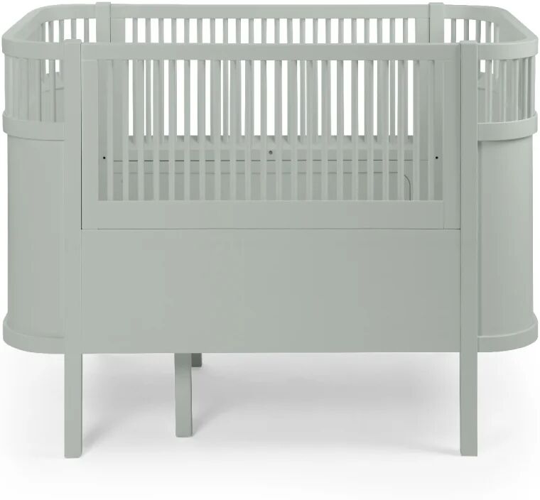 Sebra Baby & Junior Kinderbett - höhenverstellbar - mist green - Höhe 88 cm - 115x75,8 cm