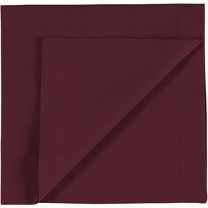 Linum ROBERT Serviette - 4er Set - burgundy red D57 - 45x45 cm