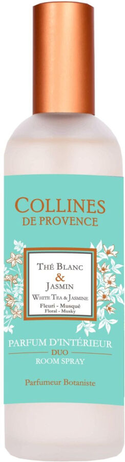 Collines de Provence Duos Parfumés Weißer Tee&Jasmin Raumspray - 100 ml