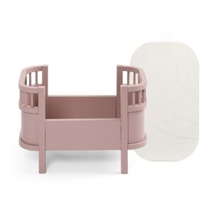 Sebra Puppenbett im Baby & Jr. Design - blossom pink - 49x31 cm - Höhe 35 cm