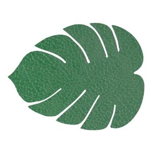 Lind DNA Monstera Leaf Hippo Glasuntersetzer - forest green - 1 Stück à 14x12 cm