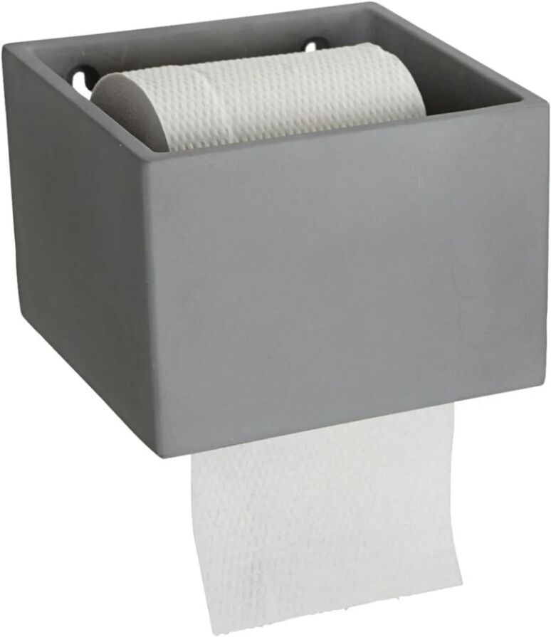 House Doctor Cement Toilettenpapierhalter - cement - 15x14,5x10,5 cm