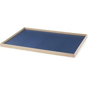 Gejst Frame Tablett - oak blue - L: 50,6x35,5x2,2 cm